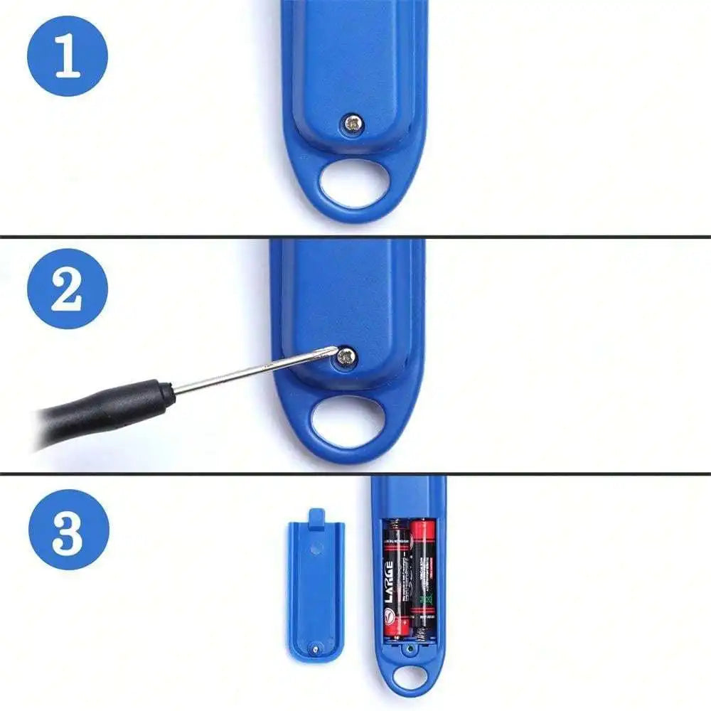 Elektronisk Digital Köksvåg med 3 Måttskedar – Perfekt för Bakning & Matlagning
