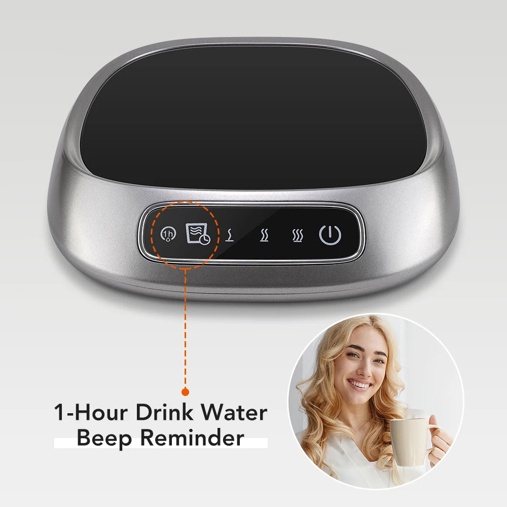 Smart Termostatisk Värmeunderlägg – USB Kopvärmare med 3 Värmelägen